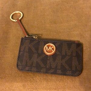 Michael Kors keychain/ change purse